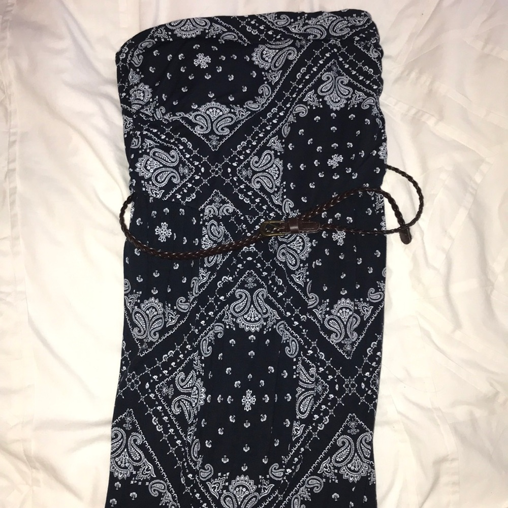Strapless maxi dress!